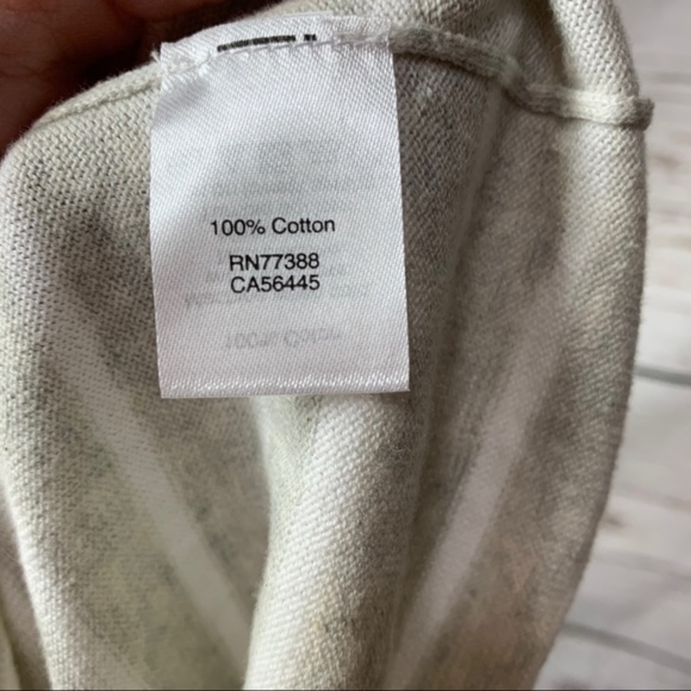 NWOT J.Crew One Shoulder Ruffle Striped Tank - Picture 6 of 6